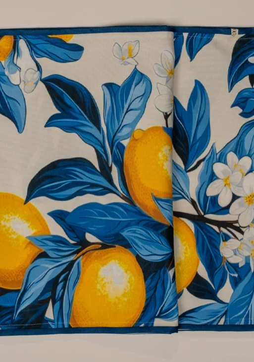 Limon Desenli Runner